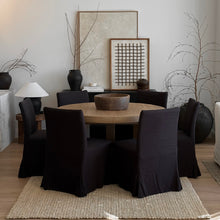 Load image into Gallery viewer, Antique Dining Table _ 130cm _ Aged Elm

