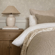Load image into Gallery viewer, Farmhouse Bedside Table _ 55cm _ Aged Elm
