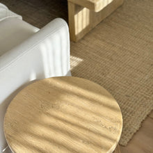 Load image into Gallery viewer, Organic Boho Side Table _ Blonde Elm
