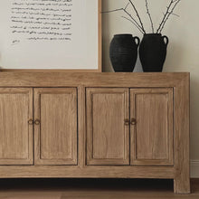 Load image into Gallery viewer, Antique Sideboard _ Shaker Profile _ 220cm _ Aged Elm
