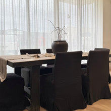 Load image into Gallery viewer, Heritage Dining Table _ 210cm _ Black + Honey Elm
