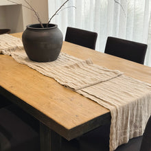 Load image into Gallery viewer, Heritage Dining Table _ 210cm _ Black + Honey Elm
