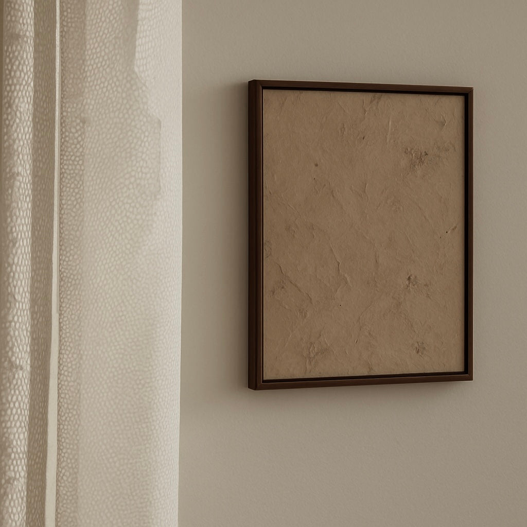 Ancient Ruin Collection by Impreshens _ Framed Textured Canvas _ Mini_ Dusty Pink/Brown