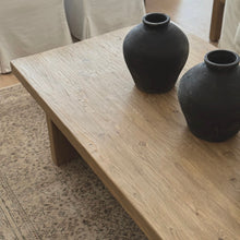 Load image into Gallery viewer, Farmhouse Platform Coffee Table _ 160cm _ Aged Elm
