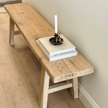 Load image into Gallery viewer, Organic Bench _ Blonde Elm _ 2 Sizes
