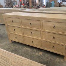 Load image into Gallery viewer, Organic Nine Drawer Chest _ Blonde Elm
