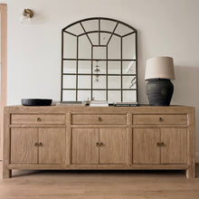 Load image into Gallery viewer, American Farmhouse Luxe Buffet _ 230cm _ Aged Elm
