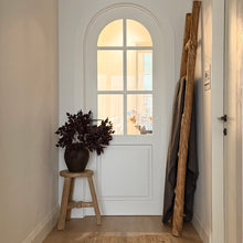 Load image into Gallery viewer, Farmhouse Worker Stool _ Aged Elm
