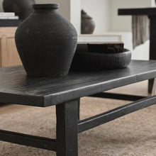 Load image into Gallery viewer, Oriental Coffee Table _ 140cm _ Textured Black
