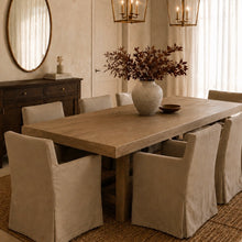 Load image into Gallery viewer, Honey Elm Dining Table _ 244cm
