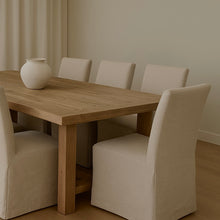 Load image into Gallery viewer, Honey Elm Dining Table _ 244cm

