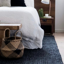 Load image into Gallery viewer, Rug _ Organic Jute _ Heritage Black
