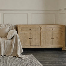 Load image into Gallery viewer, Organic Boho Sideboard _ 160cm _ Blonde Elm
