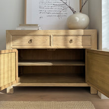 Load image into Gallery viewer, Organic Sideboard _ 120cm _ Blonde Elm
