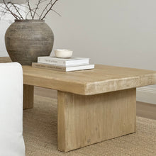 Load image into Gallery viewer, Organic Platform Coffee Table _ Blonde Elm
