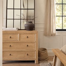 Load image into Gallery viewer, Organic Farmhouse Mini Chest _ Blonde Elm
