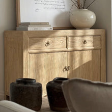 Load image into Gallery viewer, Organic Sideboard _ 120cm _ Blonde Elm
