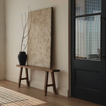 Load image into Gallery viewer, Ming Skinny Bench _ 140cm _ Rustic Brown
