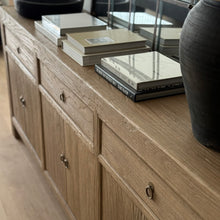 Load image into Gallery viewer, American Farmhouse Luxe Buffet _ 230cm _ Aged Elm
