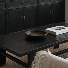 Load image into Gallery viewer, Oriental Coffee Table _ 140cm _ Textured Black
