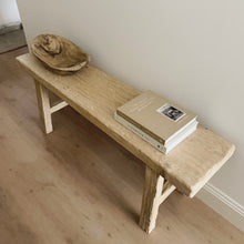 Load image into Gallery viewer, Organic Bench _ Blonde Elm _ 2 Sizes
