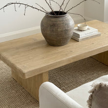 Load image into Gallery viewer, Organic Platform Coffee Table _ Blonde Elm
