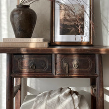 Load image into Gallery viewer, Authentic Antique Dresser _ Distressed Walnut Elm
