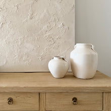 Load image into Gallery viewer, Quiet Earth Collection _ Framed Textured Canvas by Sarah Farinski _ Neutral Beige
