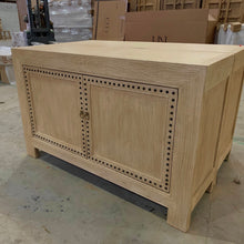Load image into Gallery viewer, Organic Sideboard _ Iron Detail _ 140cm _ Blonde Elm
