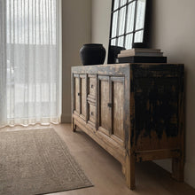 Load image into Gallery viewer, Authentic Antique Sideboard _ Distressed Elm _ 190cm
