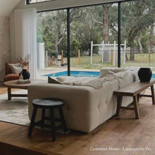 Load image into Gallery viewer, Provincial Boho Side Table _ Distressed Black
