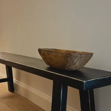 Load image into Gallery viewer, Provincial Bench _ 180cm _ Distressed Black
