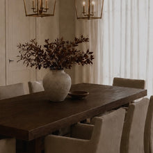 Load image into Gallery viewer, Wabi Dining Table _ 244cm _ Antique Brown
