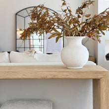 Load image into Gallery viewer, Organic Platform Hallway Table _ Blonde Elm
