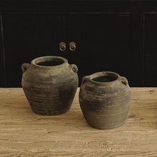 Load image into Gallery viewer, Antique Pot _ Small _ Stone Grey
