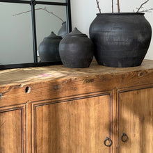 Load image into Gallery viewer, Authentic Antique Sideboard _ Raw Natural Elm _ 189cm
