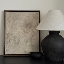 Load image into Gallery viewer, Ancient Ruin Collection by Impreshens _ Framed Textured Canvas _ Mini _ Earthy Grey (Marble Effect)
