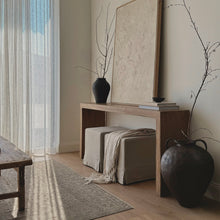 Load image into Gallery viewer, Maison Sofa Table _ Aged Elm
