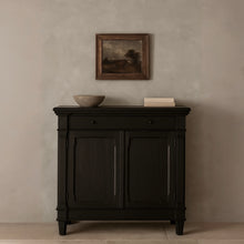 Load image into Gallery viewer, French Provincial Cabinet _ Textured Black
