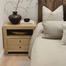 Load image into Gallery viewer, Organic Bedside Table _ XL _ Blonde Elm

