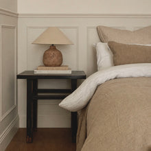 Load image into Gallery viewer, Oriental Side Table _ Rustic Black
