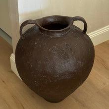 Load image into Gallery viewer, Burnt Clay Pot by Impreshens _ Textured Brown
