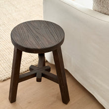 Load image into Gallery viewer, Wabi Milking Stool _ Antique Brown
