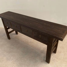 Load image into Gallery viewer, Wabi Hallway Table _ Antique Brown
