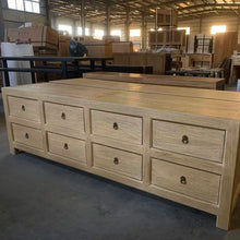 Load image into Gallery viewer, Organic Eight Drawer _ Low-Line Chest _ Blonde Elm
