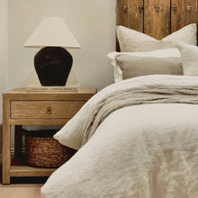 Load image into Gallery viewer, American Farmhouse Bedside Table _ Aged Elm
