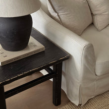 Load image into Gallery viewer, Oriental Lamp Table _ Large _ Distressed Black
