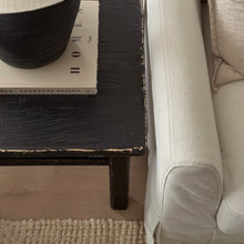 Load image into Gallery viewer, Oriental Lamp Table _ Large _ Distressed Black

