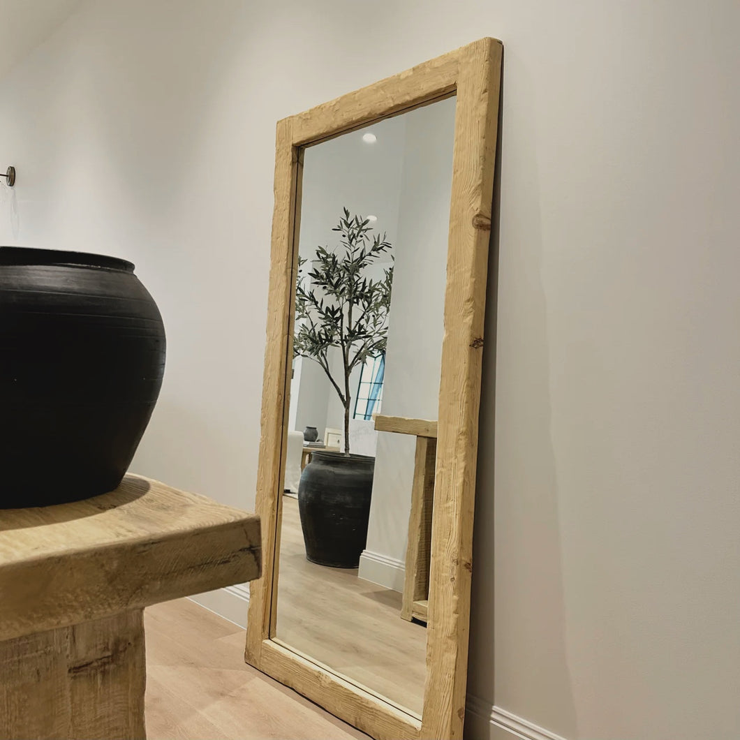 Floor Mirror _ 180cm _ Blonde Elm