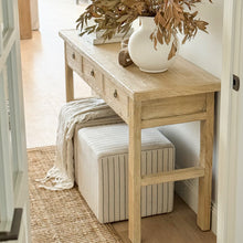 Load image into Gallery viewer, Organic Console _ Three Drawer _ 140cm _ Blonde Elm
